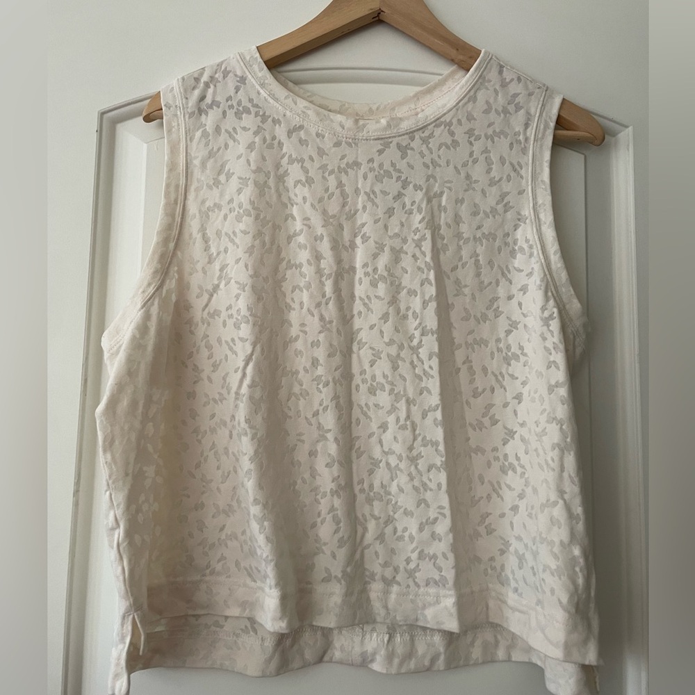Cream Tank Top - Picture 3 of 4